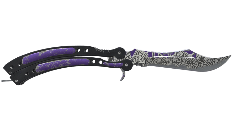 ★ Butterfly Knife | Freehand (Battle-Scarred)