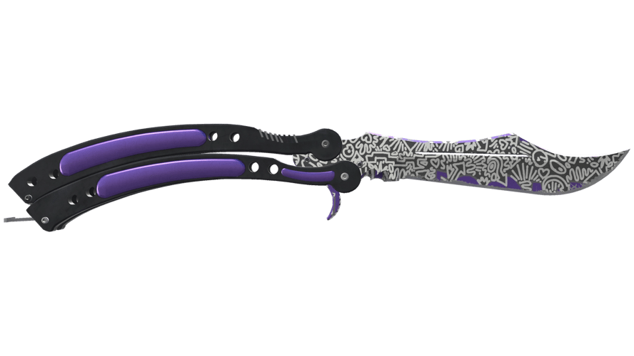 ★ Butterfly Knife | Freehand (Minimal Wear)