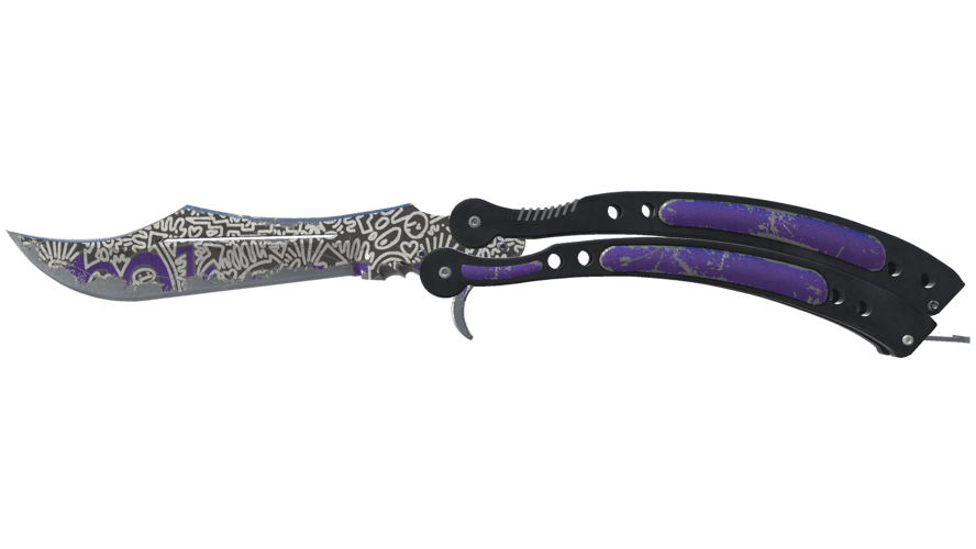 ★ Butterfly Knife | Freehand (Well-Worn)
