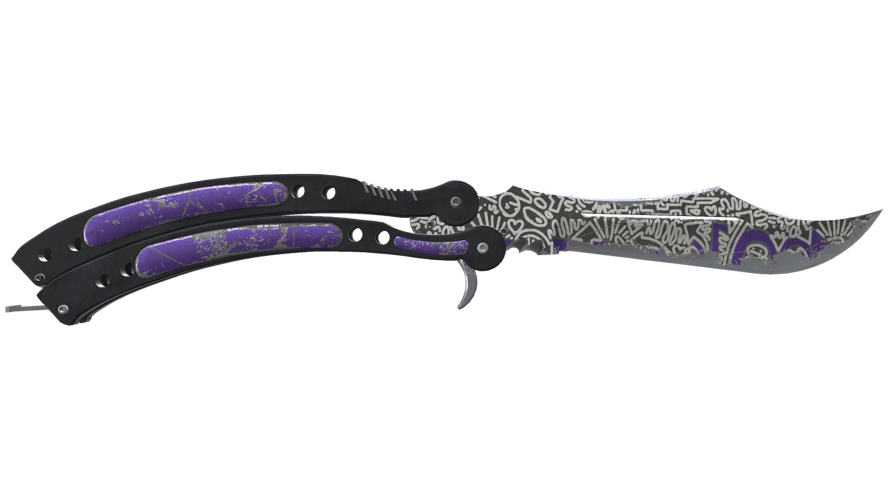 ★ Butterfly Knife | Freehand (Well-Worn)