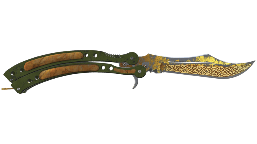 ★ Butterfly Knife | Lore (Battle-Scarred)