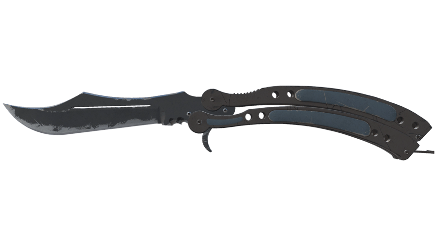 ★ Butterfly Knife | Night (Well-Worn)