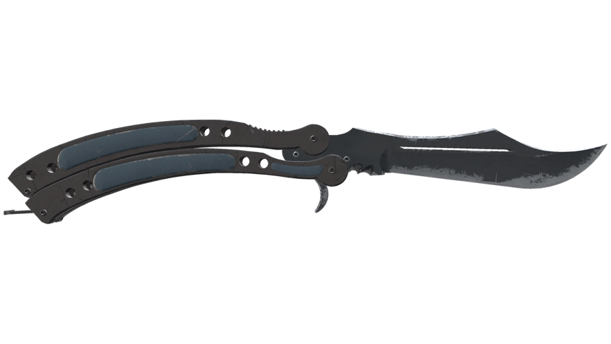 ★ Butterfly Knife | Night (Well-Worn)
