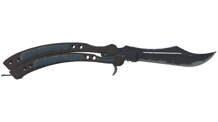 ★ Butterfly Knife | Night (Well-Worn)