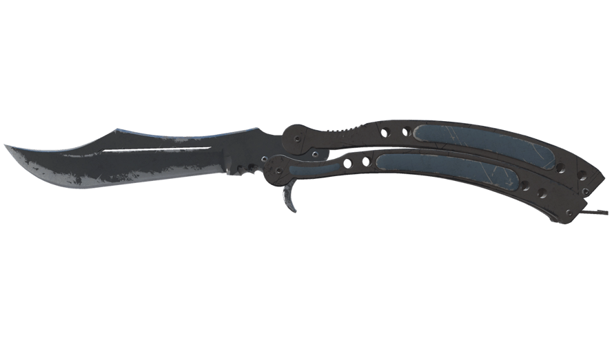 ★ Butterfly Knife | Night (Well-Worn)