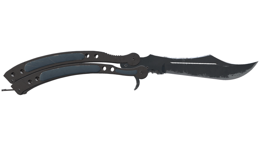 ★ Butterfly Knife | Night (Well-Worn)