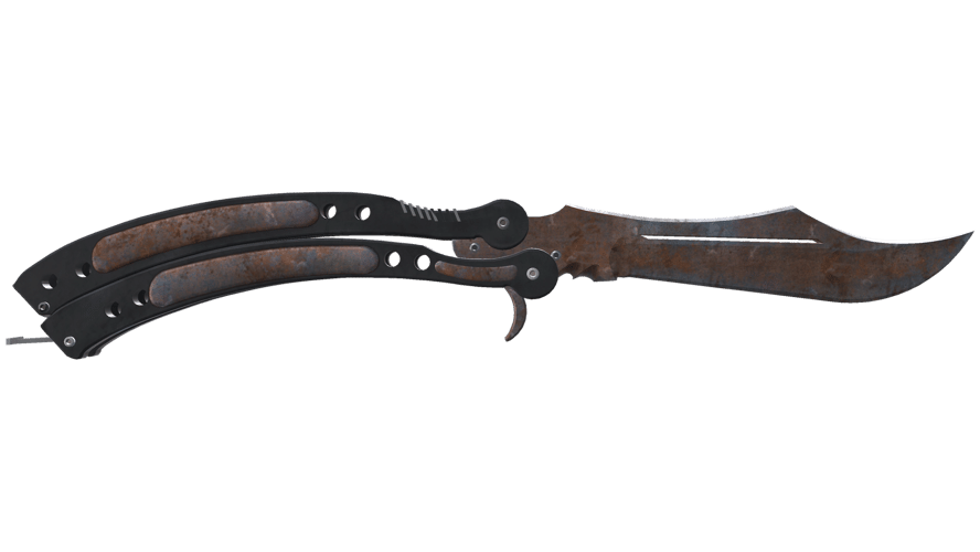 ★ Butterfly Knife | Rust Coat (Well-Worn)