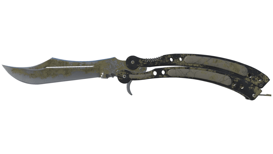 ★ Butterfly Knife | Safari Mesh (Battle-Scarred)
