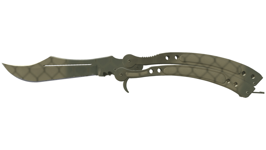 ★ Butterfly Knife | Safari Mesh (Factory New)
