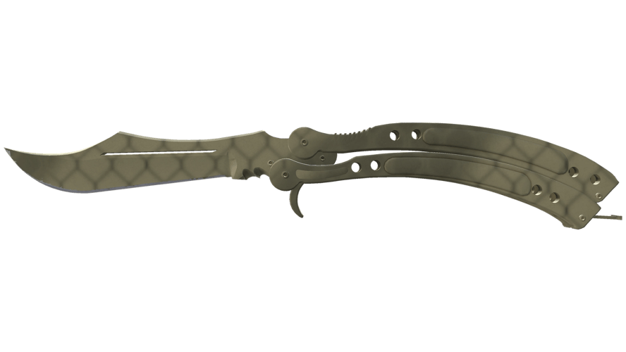 ★ Butterfly Knife | Safari Mesh (Factory New)
