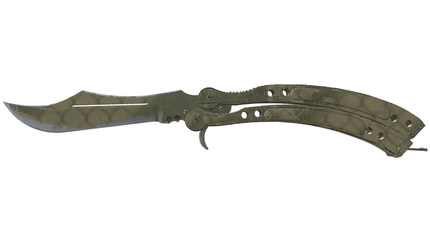 ★ Butterfly Knife | Safari Mesh (Field-Tested)