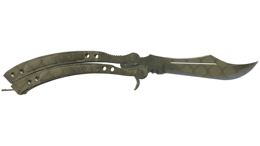 ★ Butterfly Knife | Safari Mesh (Field-Tested)