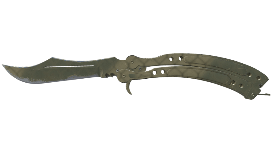 ★ Butterfly Knife | Safari Mesh (Field-Tested)