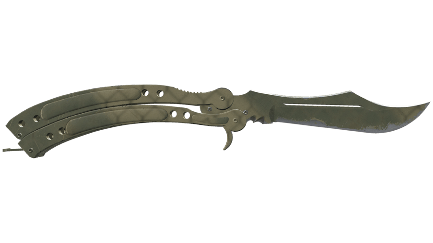 ★ Butterfly Knife | Safari Mesh (Field-Tested)