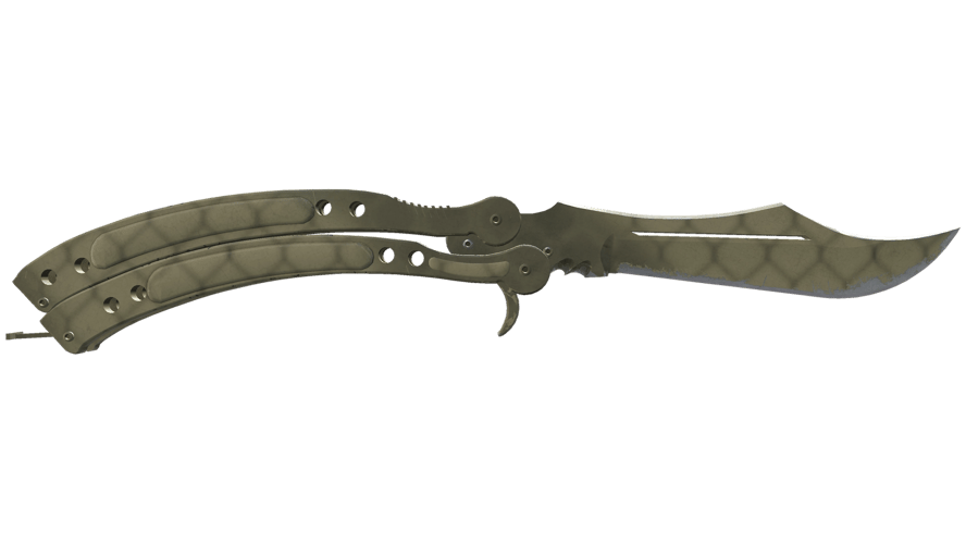 ★ Butterfly Knife | Safari Mesh (Field-Tested)