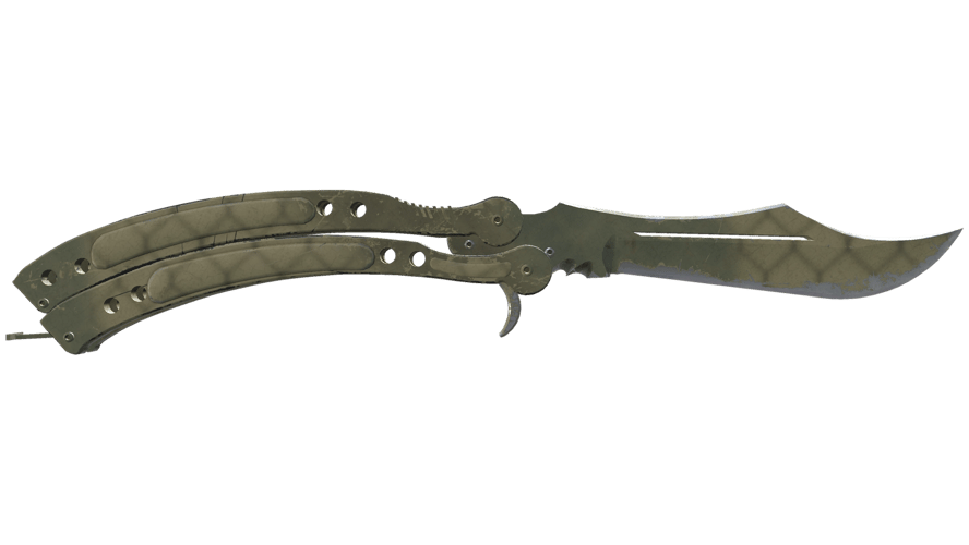 ★ Butterfly Knife | Safari Mesh (Field-Tested)