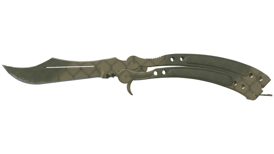 ★ Butterfly Knife | Safari Mesh (Field-Tested)
