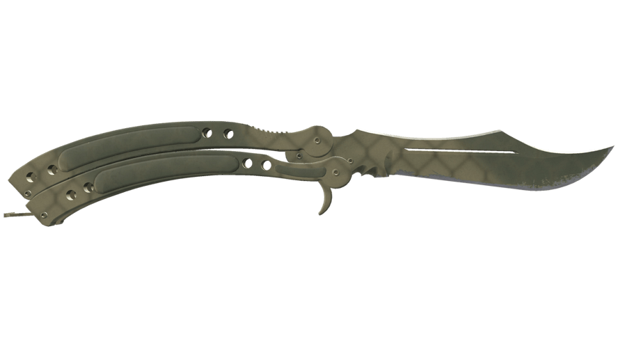 ★ Butterfly Knife | Safari Mesh (Field-Tested)