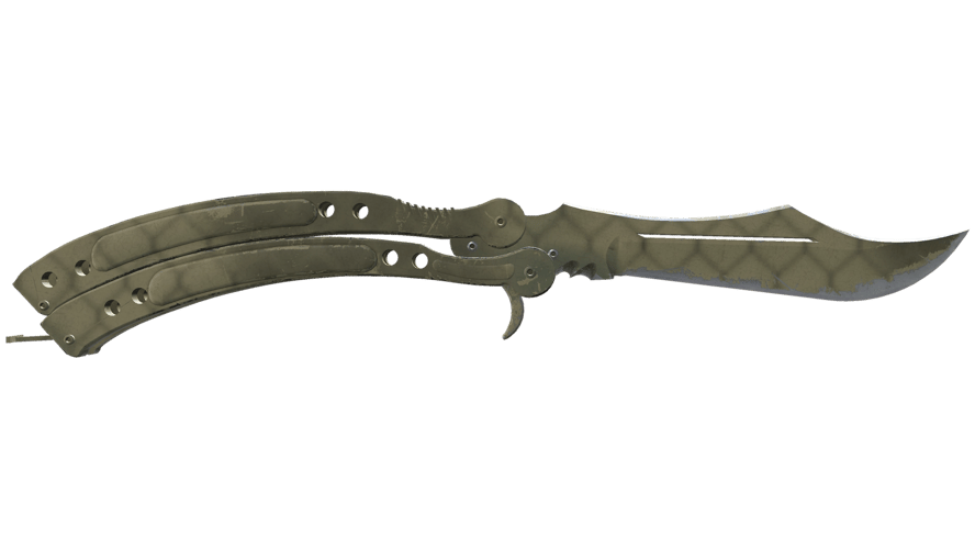 ★ Butterfly Knife | Safari Mesh (Field-Tested)