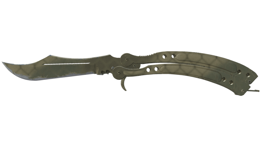 ★ Butterfly Knife | Safari Mesh (Field-Tested)