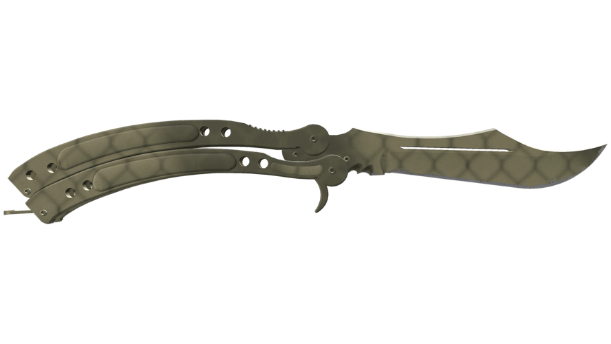 ★ Butterfly Knife | Safari Mesh (Minimal Wear)