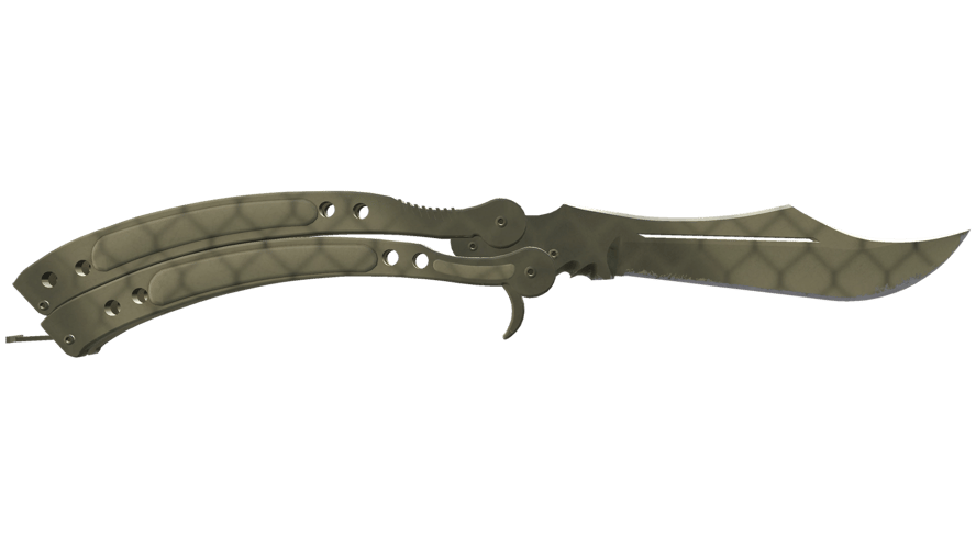 ★ Butterfly Knife | Safari Mesh (Minimal Wear)