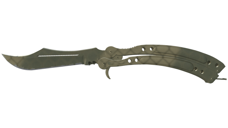 ★ Butterfly Knife | Safari Mesh (Minimal Wear)