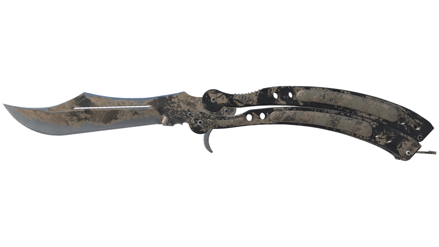 ★ Butterfly Knife | Scorched (Battle-Scarred)