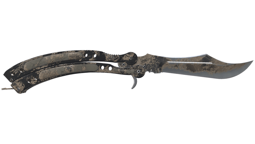 ★ Butterfly Knife | Scorched (Battle-Scarred)