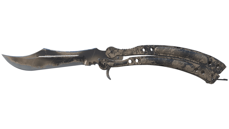 ★ Butterfly Knife | Scorched (Battle-Scarred)