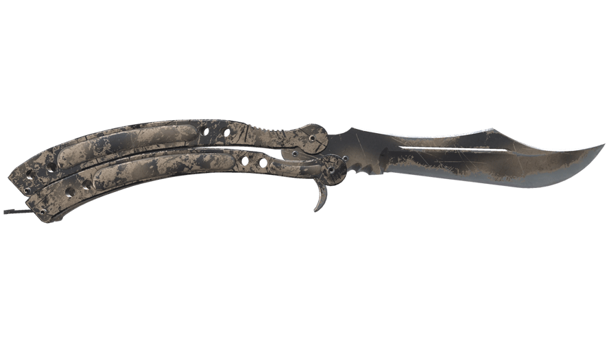 ★ Butterfly Knife | Scorched (Battle-Scarred)