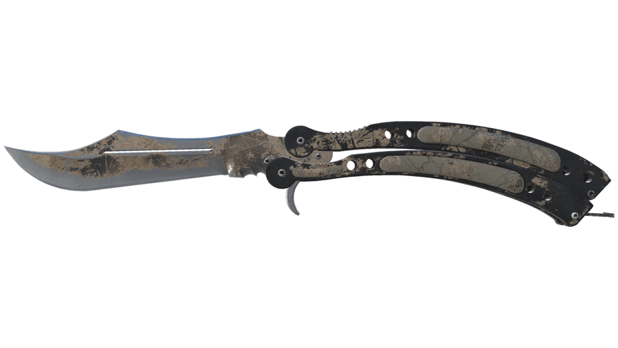 ★ Butterfly Knife | Scorched (Battle-Scarred)