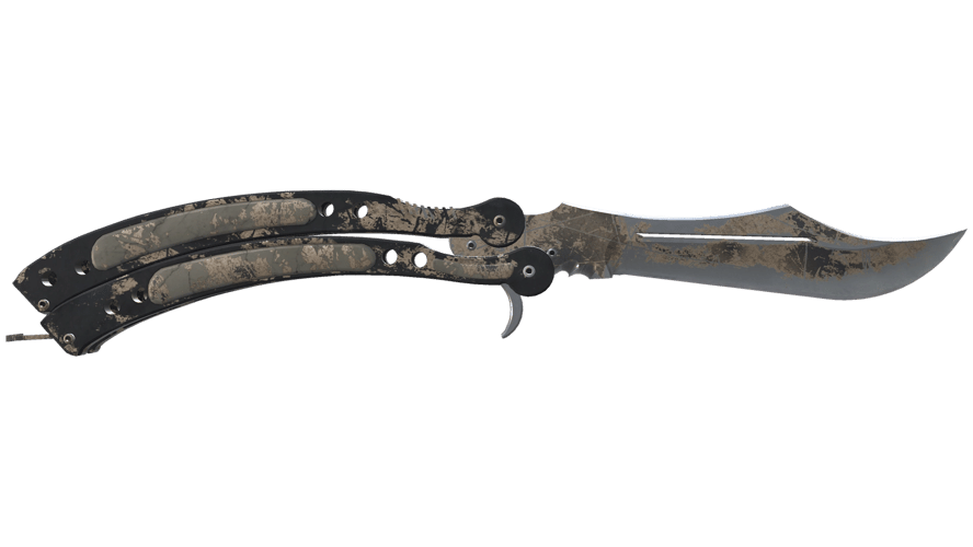 ★ Butterfly Knife | Scorched (Battle-Scarred)