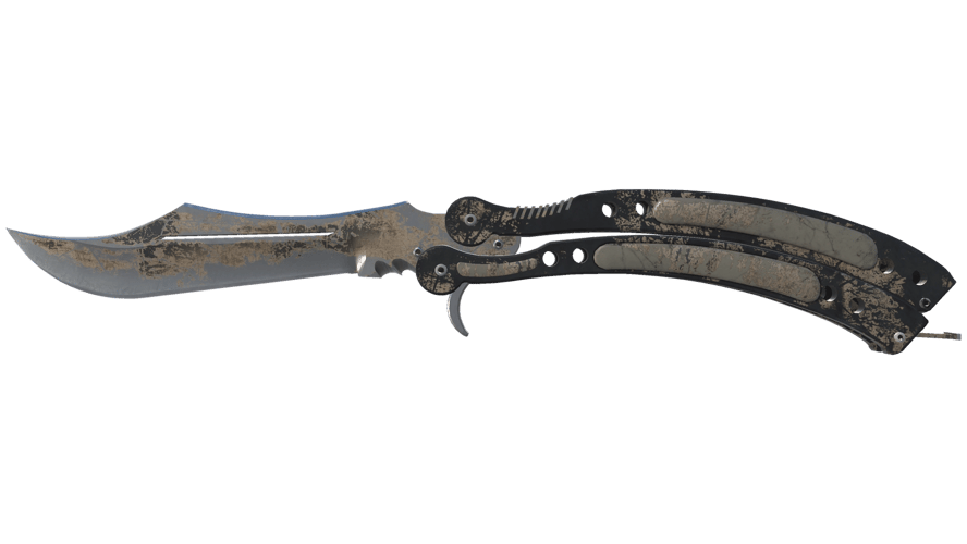 ★ Butterfly Knife | Scorched (Battle-Scarred)