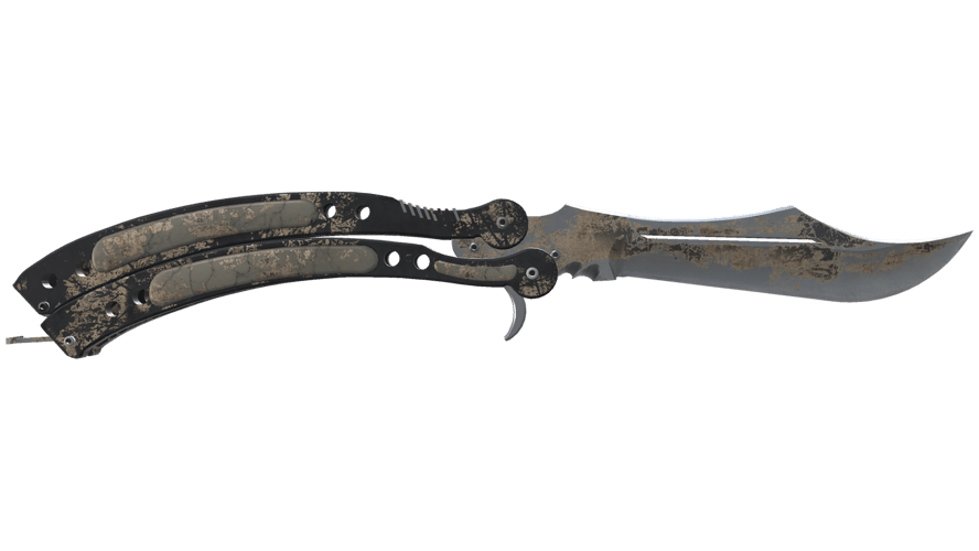 ★ Butterfly Knife | Scorched (Battle-Scarred)