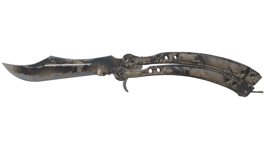 ★ Butterfly Knife | Scorched (Battle-Scarred)