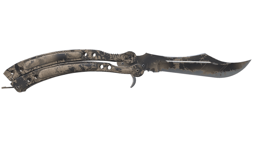 ★ Butterfly Knife | Scorched (Battle-Scarred)