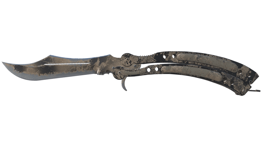 ★ Butterfly Knife | Scorched (Battle-Scarred)