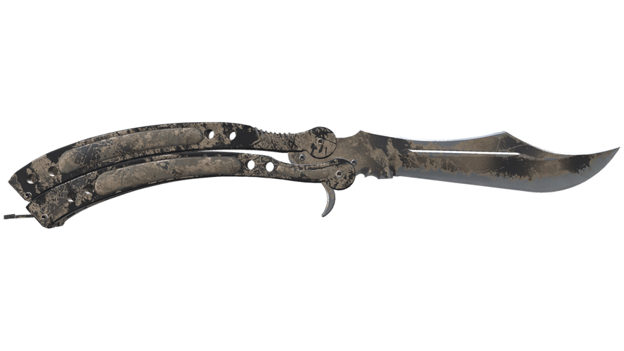 ★ Butterfly Knife | Scorched (Battle-Scarred)