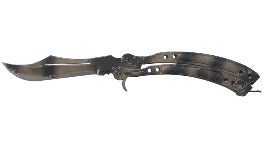 ★ Butterfly Knife | Scorched (Field-Tested)