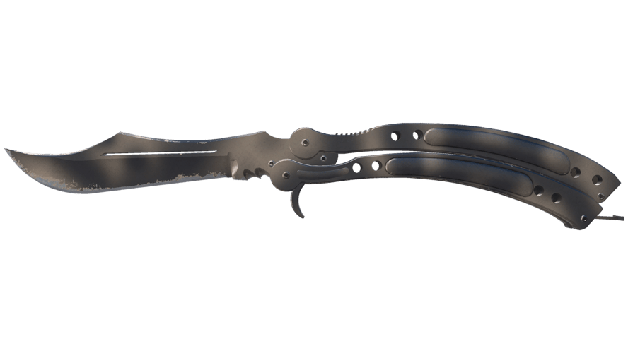 ★ Butterfly Knife | Scorched (Field-Tested)