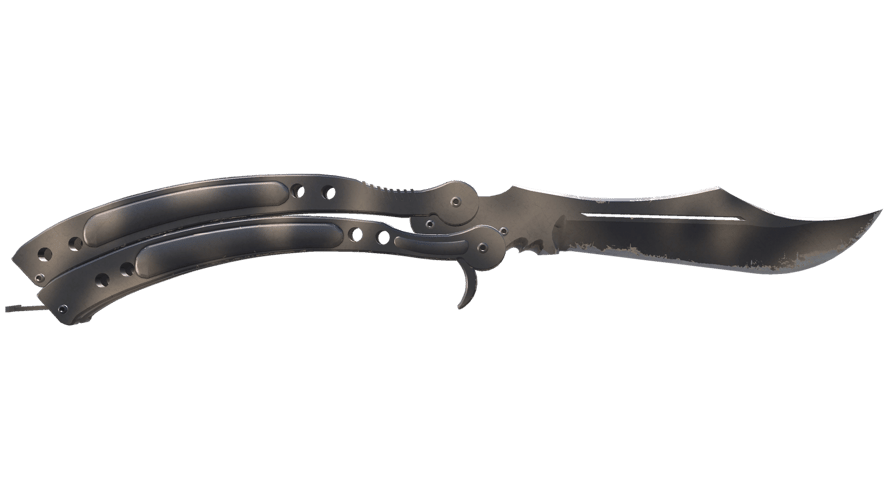 ★ Butterfly Knife | Scorched (Field-Tested)