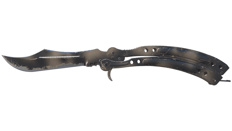 ★ Butterfly Knife | Scorched (Field-Tested)