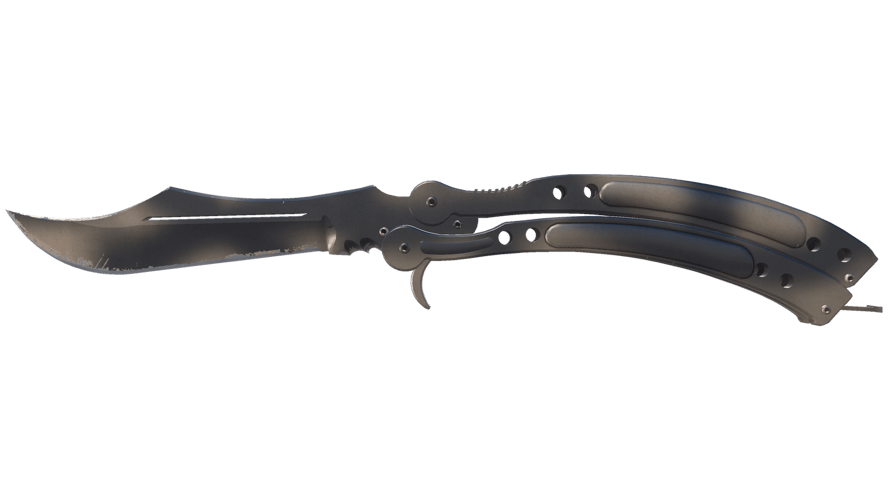 ★ Butterfly Knife | Scorched (Minimal Wear)