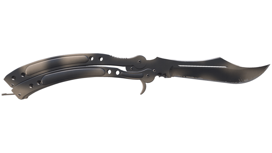 ★ Butterfly Knife | Scorched (Minimal Wear)