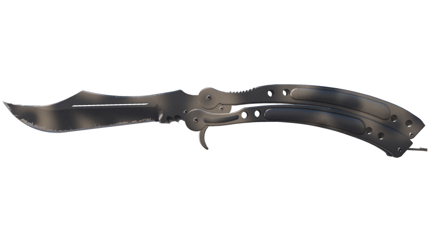 ★ Butterfly Knife | Scorched (Minimal Wear)