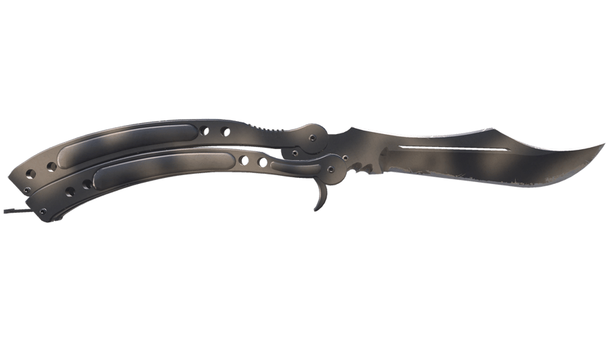 ★ Butterfly Knife | Scorched (Minimal Wear)