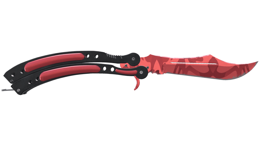 ★ Butterfly Knife | Slaughter (Minimal Wear)