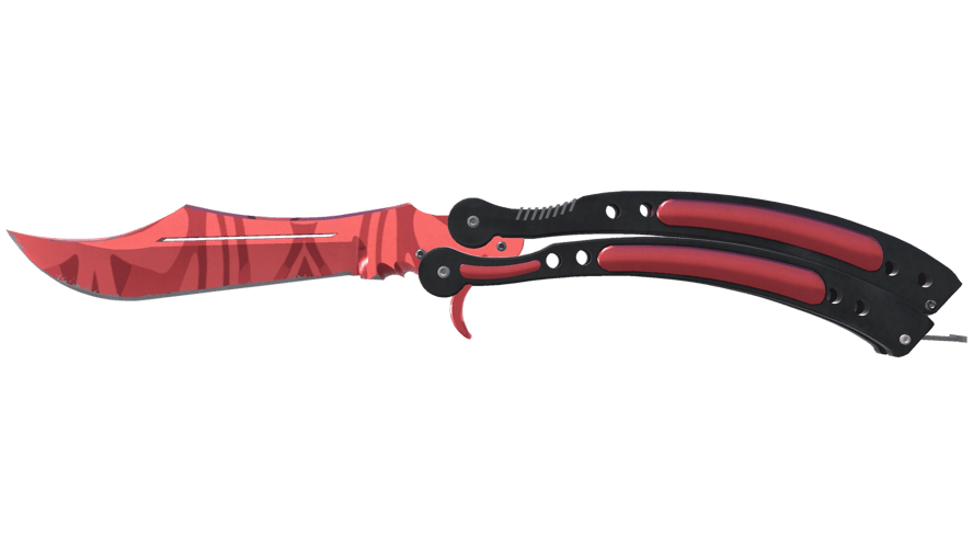 ★ Butterfly Knife | Slaughter (Minimal Wear)
