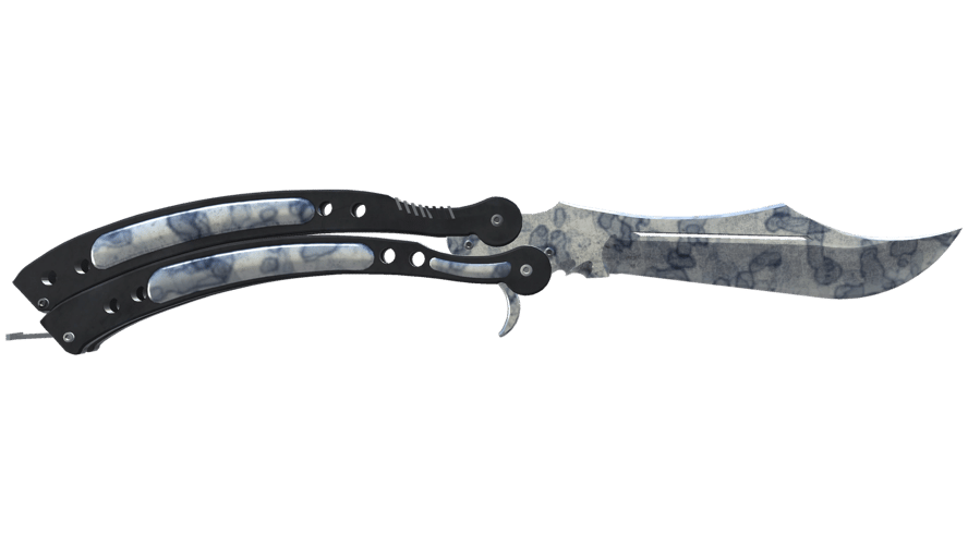 ★ Butterfly Knife | Stained (Minimal Wear)